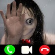 Fake call From Creepy Momo icon