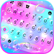 Icon of program: Color Bubbles Keyboard Th…