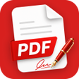Programın simgesi: PDF Viewer - Open Edit Sc…