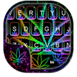Icon of program: Glow Rasta Weed Keyboard …