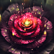 程序图标：Neon Flowers Live Wallpap…