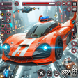Ícone do programa: Flying Car Game Transform…