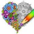 程序图标：Coloring book for adults