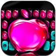 Os11 Glass Pink Apple Keyboard Theme