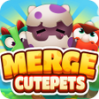 プログラムのアイコン：Cute Pet: Merge Dino