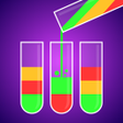 ไอคอนของโปรแกรม: Water Sort Color Puzzle G…