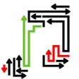 Symbol des Programms: Arrow Music Tap