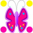 程序图标：Flowers Butterfly Doodle …