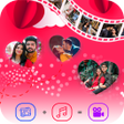 ไอคอนของโปรแกรม: Love Photo Effect Video M…