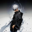 프로그램 아이콘: Satoru Gojo Black Grey Li…