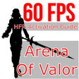 プログラムのアイコン：60 Fps Arena of Valor AoV…