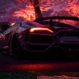 Biểu tượng của chương trình: Pink Lambo Aventador - Un…