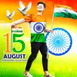 15 August Photo Editor : Independence Day Frame