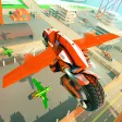 Ultimate Flying Bike Racing Stunts-City Moto Drive