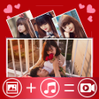 Ikon program: Photo Video Maker With Mu…