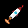 程序图标：Rocket Msub - မနမစတနထ