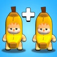 أيقونة البرنامج: Merge Banana Cat: Run  Fi…