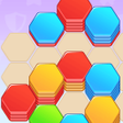 Ikona programu: Hexagon Stacking Puzzle