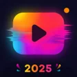 Ikon program: Video Editor - Glitch Vid…