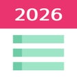 أيقونة البرنامج: Column Calendar and Tag M…