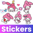 Cute Sanrio  Kuromi Stickers