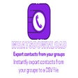 WhatsDownload - Groups export