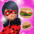 プログラムのアイコン：Ladybug  Cat Noir Burger …