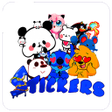 أيقونة البرنامج: Cartoon Stickers - WAStic…