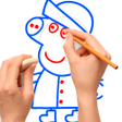 Иконка программы: How To draw Pepa