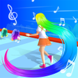 Icon of program: Racing Hair - Music Dance…
