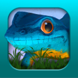 Icoon van programma: Electric Blue: Gecko dash