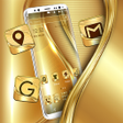 أيقونة البرنامج: Golden Launcher Theme