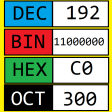 Binary Calculator Hexadecimal to decimal converter