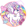 Ícone do programa: Cartoon Unicorn Themes 3D…