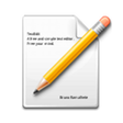 プログラムのアイコン：Text Edit