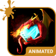 Ícone do programa: Dragons Keyboard  Wallpap…
