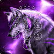 Programın simgesi: Fantasy Wolf Live Wallpap…