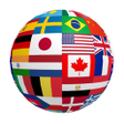 World Flag Map icon