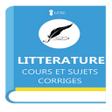Icon of program: Littérature cours et suje…