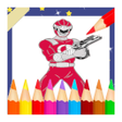 Icoon van programma: Rangers Hero Coloring Pow…