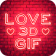 程序图标：Love GIF 3D