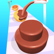 プログラムのアイコン：Cake Stack : 3D Cake Game…