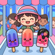 ไอคอนของโปรแกรม: Popsicle Game: Summer Ord…