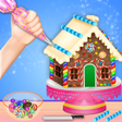 プログラムのアイコン：Ginger Bread House Cake G…