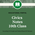 プログラムのアイコン：Civics Notes For 10th Cla…