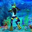 أيقونة البرنامج: Scuba Diver Underwater Re…