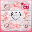 ไอคอนของโปรแกรม: Heart Love Launcher Theme