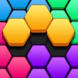 أيقونة البرنامج: Hexa Block Triangle Puzzl…