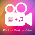 程序图标：Photo  Music  Video