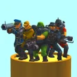 プログラムのアイコン：Merge Army: Tower Defense